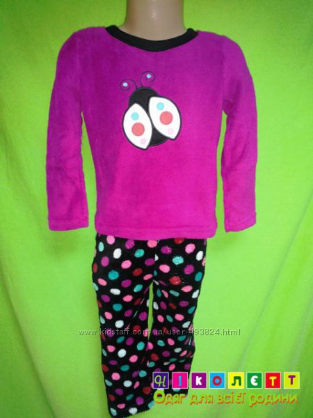 Пижама на девочку, махровая HEALTHTEX