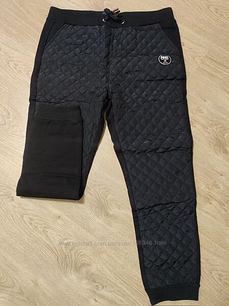 Теплі зимові жіночі штани плащівка -трикотаж