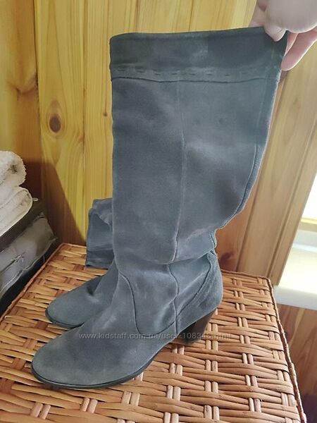 Сапожки нат. замшеві