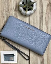 Кожаный кошелек от MICHAEL KORS LARGE pebbled leather continental