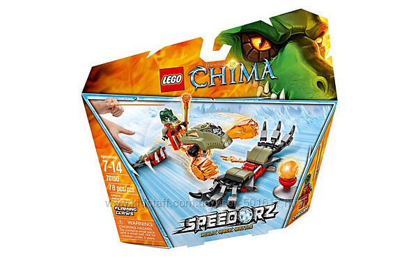 Конструктор Лего Legends Of Chima Гарячі кігті 70150