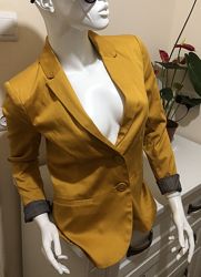 Пиджак горчичный желтый  S 36