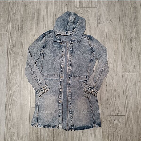 Жіночий джинсовий френч розмір 48