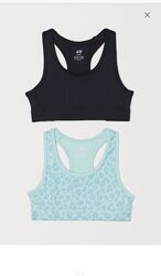 Комплект спортивних  топів h&m, зріст  146-1528-9років