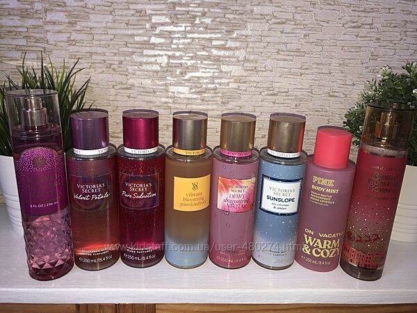 Спрей мист Bath and body work и victoria´s secret