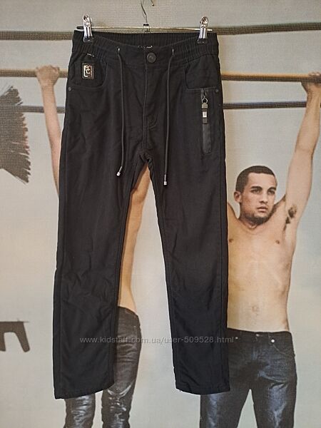 Брючки на флисе на резинке для мальчика