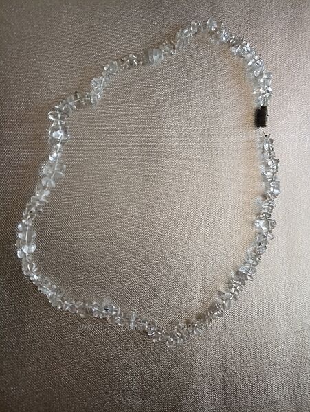 Намисто з  перлин та горного хрусталя