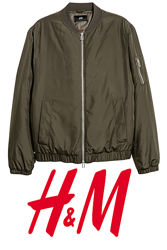 Куртка бомбер чоловіча розмір S від H&M Швеція
