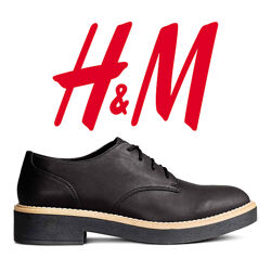 Жіночі туфлі оксфорди для жінок 40 розмір від H&M Швеція
