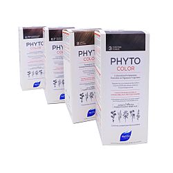 Phyto краски для окрашивания волос растительные Phytocolor Фито Париж 