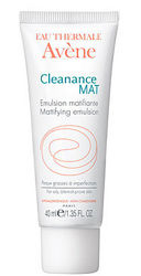 Матирующая эмульсия Авен Клинанс Мат для проблемной кожи Avene Cleanance MAT Mattifying Emulsion 40мл