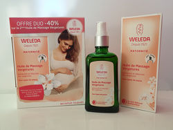 Набор из 2 по 100мл упаковок Масло для профилактики растяжек Веледа Weleda