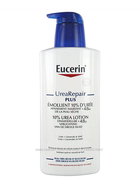 Эмолиент Эуцерин Уреа с мочевиной для очень сухой кожи Eucerin UreaRepair PLUS emollient 10 400мл
