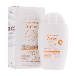 Солнцезащитный флюид Авен максимальная защита с минеральным Avene Mineral