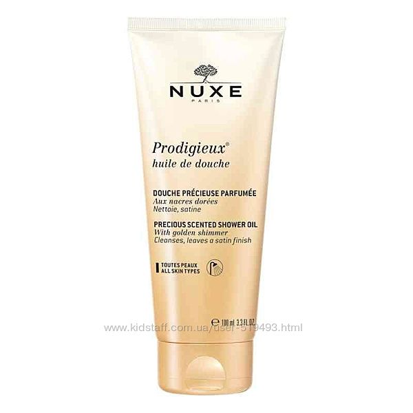 Чудесное масло Нюкс Продиджеус для душа Nuxe Prodigieu Huile De Douche 100мл