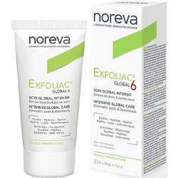 Крем для проблемной кожи лица Норева Эксфолиак Noreva Exfoliac Global 6 Severe Imperfections Cream 30мл