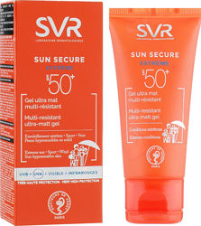 Матирующий солнцезащитный гель СВР Сан Секьюе для лица SVR Sun Secure Extreme Gel Ultra Mat SPF 50 50мл