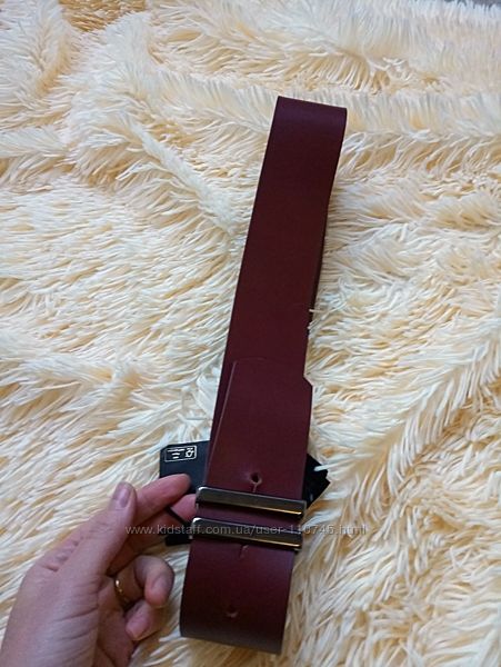 Лакшери Пояс - Винного цвета 