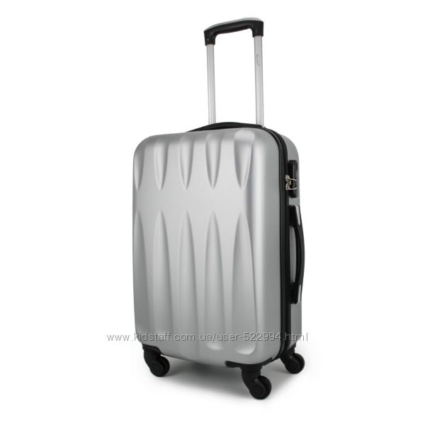 Маленький чемодан Wallaby 38 л, высокого качества, серебро