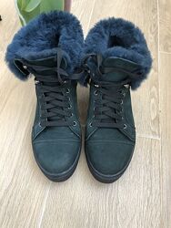 Зимние ботинки овчина