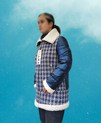 Оригинальная женская куртка, еврозима, качество отличное, см. замеры 