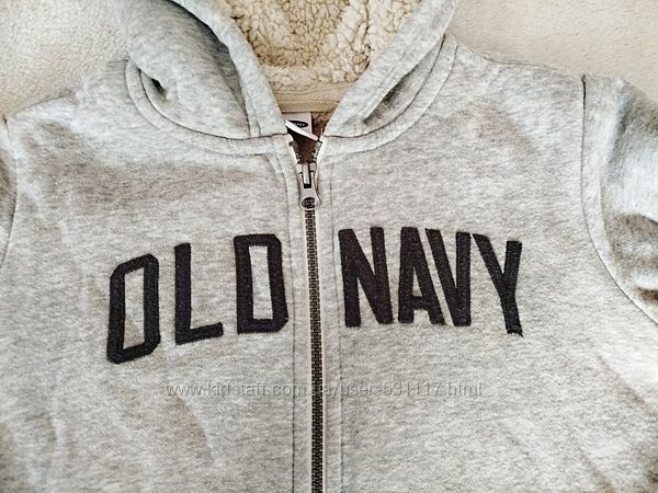 Толстовка худі на хутрі Old Navy для хлопчика 122-128