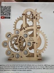 Механічний 3D пазл UGEARS Силомір подарунок