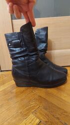 Чоботи шкіряні зимові 40 р.