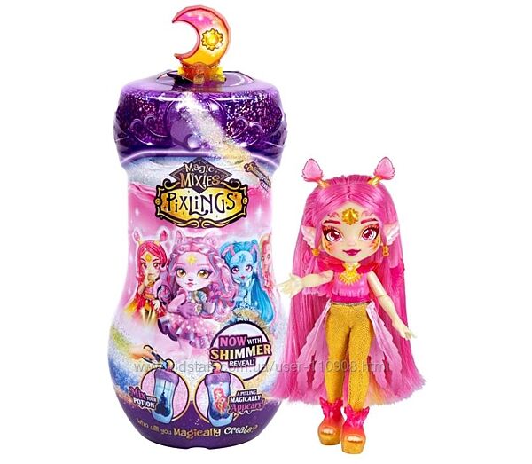 Кукла сюрприз Фиона Феникс Magic Mixies Pixlings Pheona The Pheonix