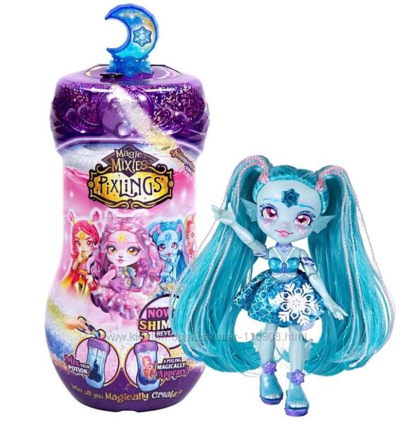 Кукла Пикслинг Ледяная Русалка Марена Меджик Микси Magic Mixies Pixlings