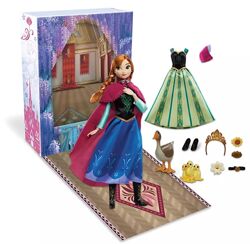 лялька Анна з додатковою сукнею та аксесуарами Anna Disney Story Doll  Fro