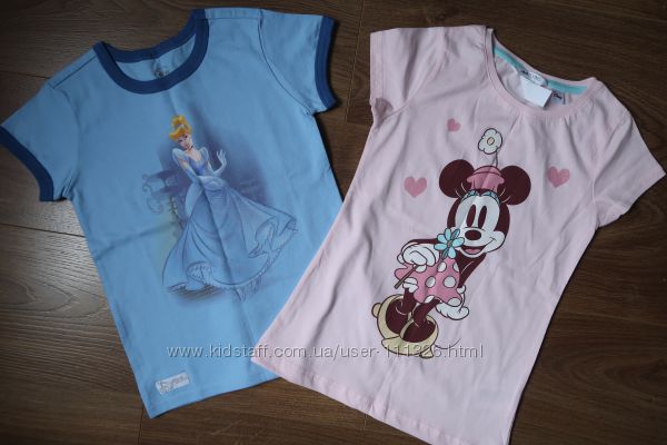 Новые футболки Disney принцессы оригинал из США