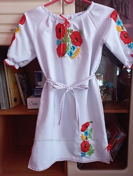 Вишита сукня на 128- 134 р