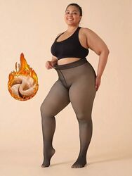 Колготи з імітаціей капрону теплі. Колготки на флісі з ефектом голих ніг