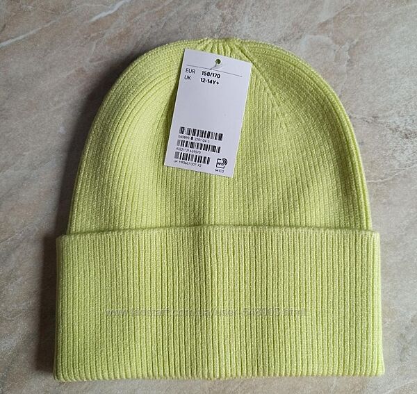 Демисезонные шапки H&M, размер 53-55,55-56 см.