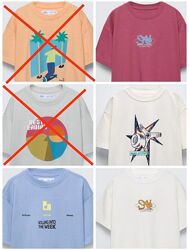 Футболки Zara, размер 13-14 лет, рост 158-164 см.