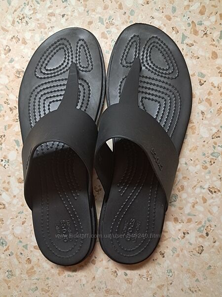 В&acuteєтнамки Жіночі Crocs tulum flip W10 чорні