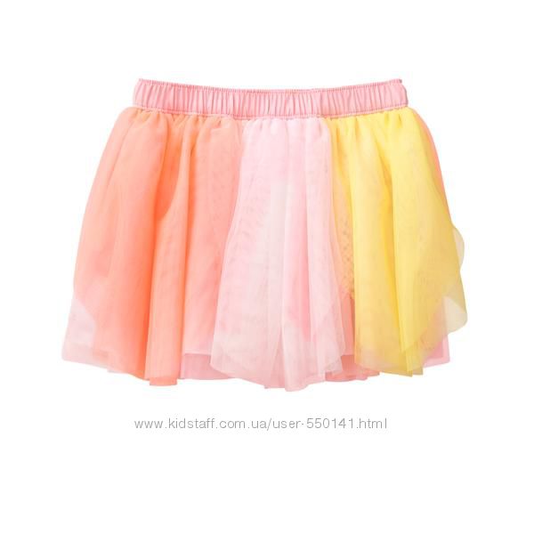Красивые фатиновые юбки Gymboree Childrens девочкам 4-12 лет. Новые. Выбор