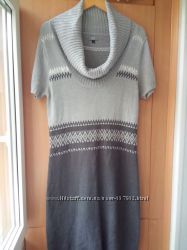 Мягкое и теплое вязаное платье 48-50-52