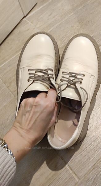 Шкіряні туфлі лофери маломірять