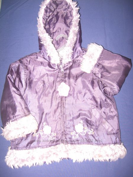 Курточка зимняя на флисе р-104-John Lewis 128весна, осень, зима5