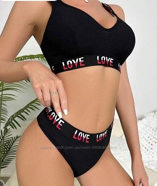 Білизна Shein p. S , комплект топ і трусики