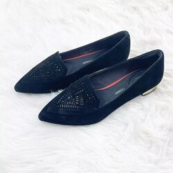 замшевые туфли rockport