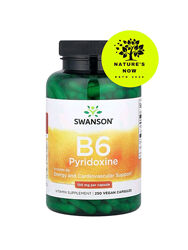 Swanson витамин В6 100 мг - 250 таблеток / США