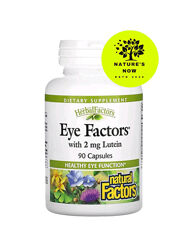 Витамины для глаз с лютеином - 90 капсул / Natural Factors Eye factors