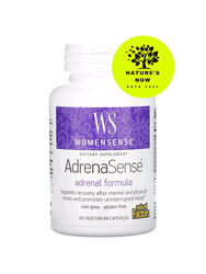 Natural Factors формула для надпочечников - 60 капсул / AdrenaSense