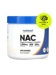 Nutricost NAC ацетилцистеин в порошке - 250 грамм
