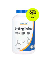 Nutricost аргинин 500 мг - 300 капсул / США