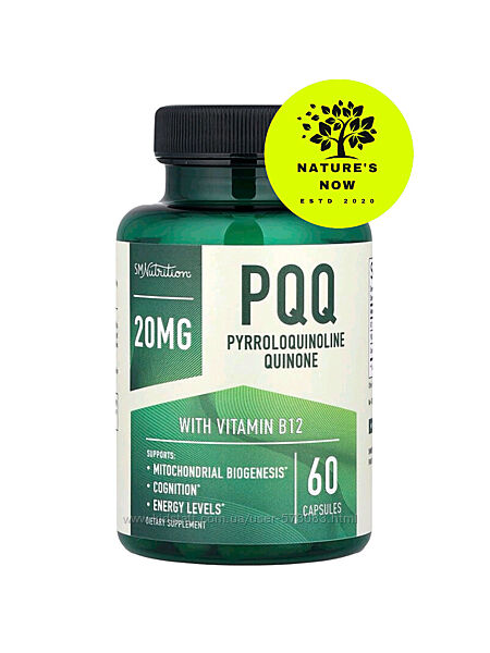 SMNutrition PQQ с коэнзимом q10 - 60 капсул / США