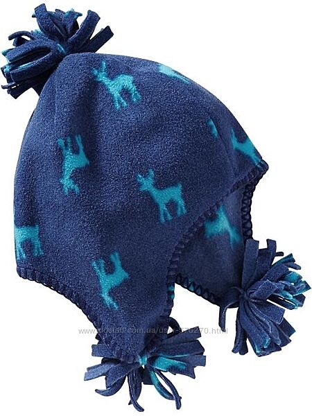 Флисовая шапка от Old Navy р. р. S - М на 3-5 лет.